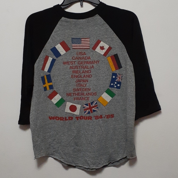 Vintage Bruce Springsteen World Tour Baseball Tee - Picture 5 of 6